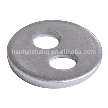 Customized High Precision Metal Double Hole wedge washer